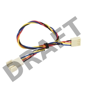 Кабель ACD-0296L,  23cm 4-Pin to 4-Pin Fan Extension Cord (аналог CBL-0296L) (MD-5707083)