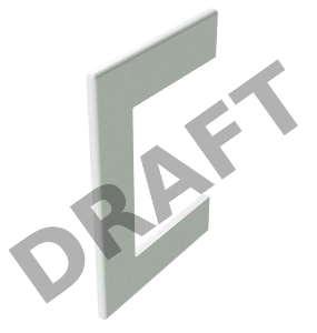 Ввод в стену для кабель-канала RQM 80 ДКС 01775