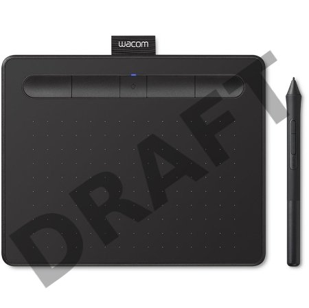 Планшет для рисования Wacom Intuos S Bluetooth CTL-4100WLK-N Bluetooth/USB черный