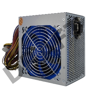 Блок питания CROWN CM-PS500 office (20+4in, 120mm FAN, SATA*2, PATA(big Molex)*3, FDD*1, 4+4pin, Lines 1x12V OEM, скоба)