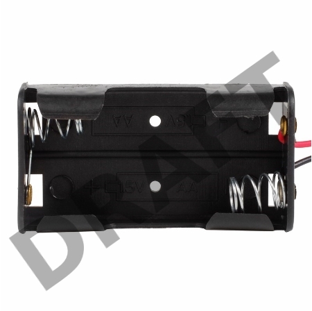 Батарейный отсек 2xAA (с проводами)