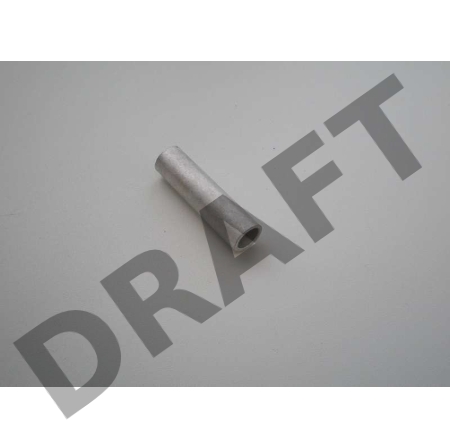 Гильза медная соединительная ГМЛ 10-5 Т2 (опрес. луж.) КЗОЦМ 7223