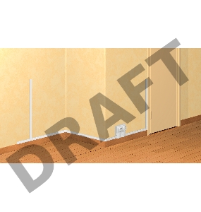 Кабель-канал 20х12.5 L2000 пластик Leg 030008