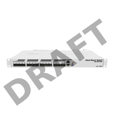 Коммутатор MikroTik CRS317-1G-16S+RM 16х SFP+, 1х 1G RJ45, SwOS или RouterOS