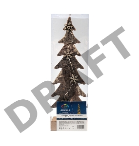 Деревянная фигурка с подсветкой  