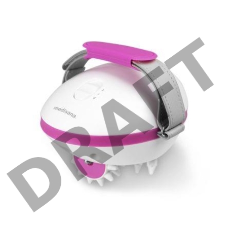 Массажер Medisana AC 850 белый/розовый