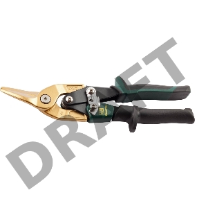 Ножницы по твердому металлу KRAFTOOL 2327-L TITAN  левые, Cr-Mo, титановое покрытие, 250 мм