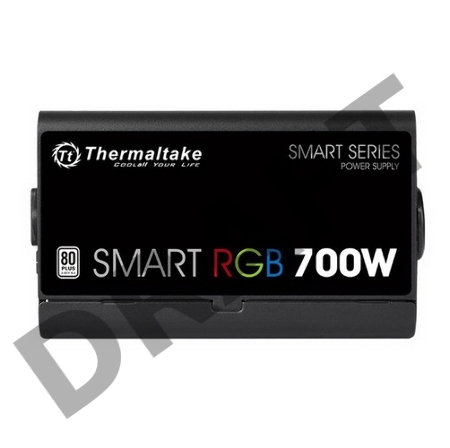 Блок питания Thermaltake Smart  RGB  [PS-SPR-0700NHSAWE-1]  700W / APFC / 80+
