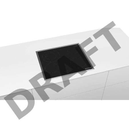 Электрическая варочная панель Series 6 BOSCH 60 см, черный, с рамкой