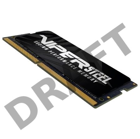 Модуль памяти SO-DIMM DDR 4 DIMM 8Gb PC21300, 2666Mhz, PATRIOT Viper Steel (PVS48G266C8S) (retail)