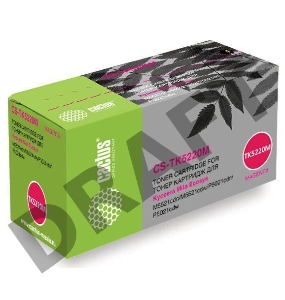 Тонер Картридж Cactus CS-TK5220M пурпурный (1200стр.) для Kyocera Ecosys M5521cdn/M5521cdw/P5021cdn/P5021cdw