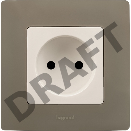 Розетка 2К винт., защ.шт., бел. ETIKA Розетка 2К винт., защ.шт., бел.