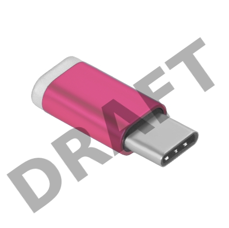 Greenconnect Переходник USB Type C на micro USB 2.0, M/F, Greenconnect, розовый, GCR-UC3U2MF-R Greenconnect Переходник USB Type C на micro USB 2.0, M/F, Greenconnect, розовый, GCR-UC3U2MF-R