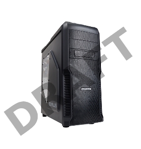 Корпус Zalman Z3 Plus черный w/o PSU ATX 1x80mm 1x92mm 2x120mm 2xUSB2.0 1xUSB3.0 audio bott PSU