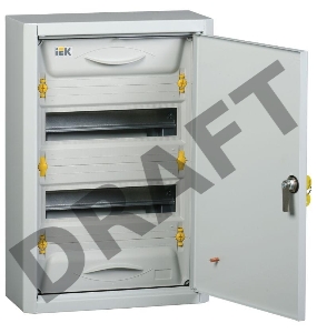 Корпус металлический ЩРн-24з-0 36 УХЛ3 IP31 PRO ИЭК MKM15-N-24-31-ZU