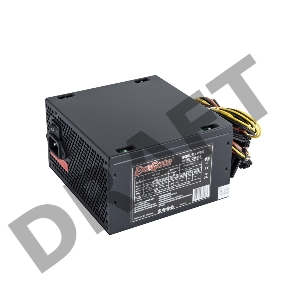 Блок питания 500W Exegate XP500, ATX, SC, black, 12cm fan, 24p+4p, 6/8p PCI-E, 3*SATA, 2*IDE, FDD + кабель 220V с защитой от выдергивания