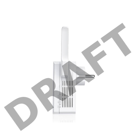 Сетевой адаптер TP-Link SOHO  TL-WA860RE 300Mbps Wireless N Wall Plugged Range Extender with AC Passthrough, QCA(Atheros), 2T2R, 2.4GHz, 802.11b/g/n, 1 10/100Mbps LAN port, Range Extender button, Range Extender mode, suppo поставляется без кабеля RJ-45