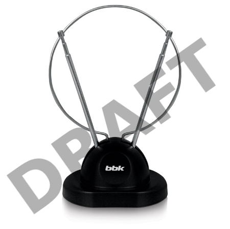 Антенна телевизионная BBK DA02 пассивная