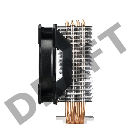 Кулер для процессора Cooler Master CPU Cooler MasterAir MA410P, RPM, 130W (up to 150W), RGB, Full Socket Support