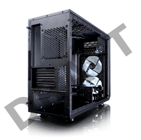 Корпус Fractal Design FOCUS MINI Window черный без БП mATX 6x120mm 1x140mm 1xUSB2.0 1xUSB3.0 audio bott PSU
