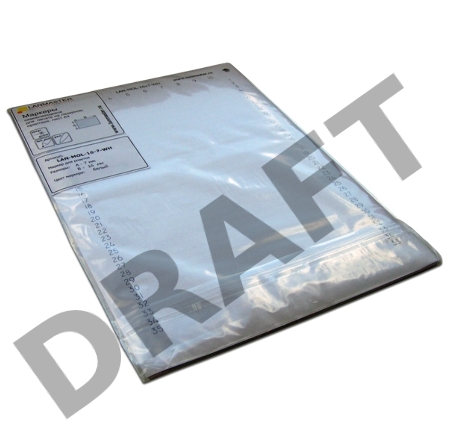 Маркер самоклеющийся, л.А4, 14х7, на розетки,  белый, 420 шт/л.