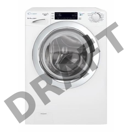 Стиральная машина Candy GVF44 138LWHC3-07 класс: A+++ загр.фронтальная макс.:8кг белый