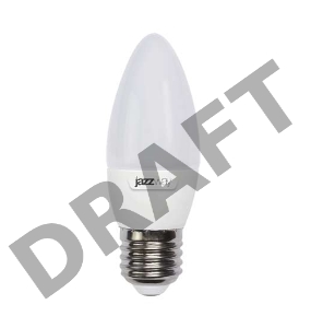 Лампа светодиодная PLED-SP C37 9Вт свеча 5000К холод. бел. E27 820лм 230В JazzWay 5001954A