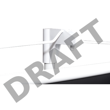 Экран 221x124.5см TriScreen 16:9 напольный рулонный белый  100' Matt White (MW), серый корпус