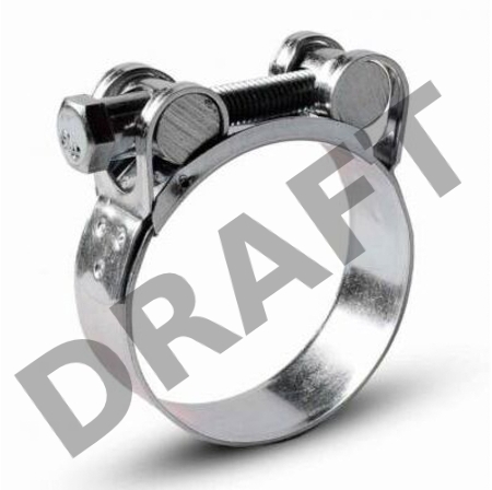 Хомут силовой 56-59-1,2мм, (10 шт/уп) REXANT