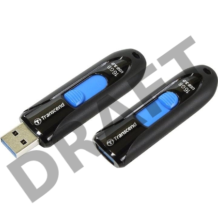 Флеш Диск Transcend 16Gb Jetflash 790 TS16GJF790K USB3.0 черный