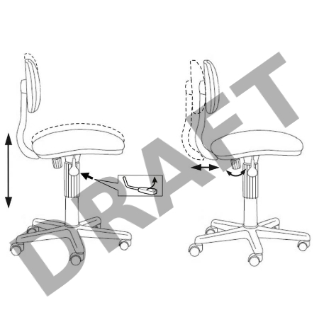 Кресло Бюрократ CH-201NX/Military зеленый милитари Military