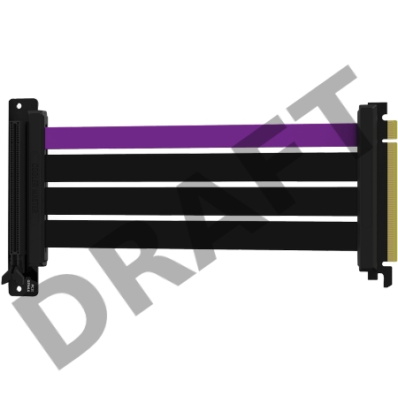 Кабель райзер Cooler Master PCI-E 4.0 x16 Riser Cable 90 degree - 200mm