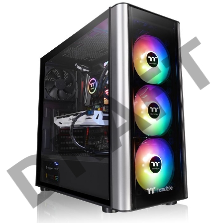 Корпус Thermaltake Level 20 MT ARGB черный без БП ATX 1x200mm 2xUSB3.0 audio bott PSU