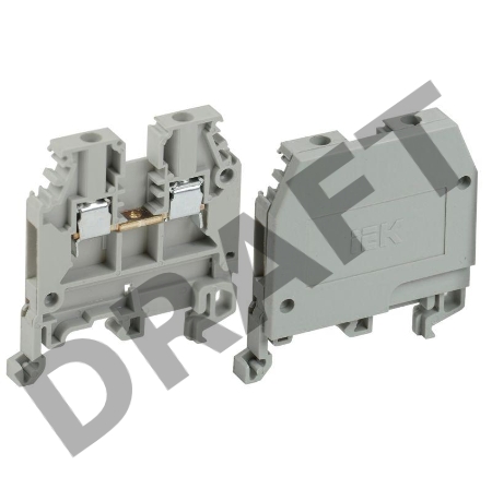 Зажим наборный ЗНИ-2.5кв.мм (JXB24А) сер. ИЭК YZN10-002-K03