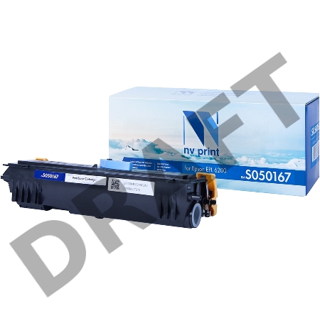 Картридж NVP совместимый Epson S050187 YELLOW для AcuLaser C1100/CX11N/CX11NF (4000k)