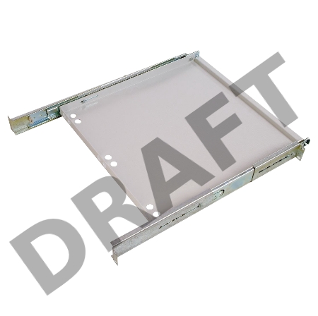 Полка клавиатурная  с телескопич. направляющими, регул. глубина 580-750 мм (ТСВ-К4)