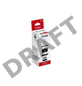 Чернила Canon GI-490BK 0663C001 черный для Canon Pixma G1400/2400/3400 (135мл)