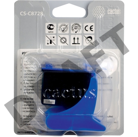 Картридж струйный Cactus CS-C8728 многоцветный для №28 HP DeskJet 3320/3325/3420/3425/3520/3535/3550