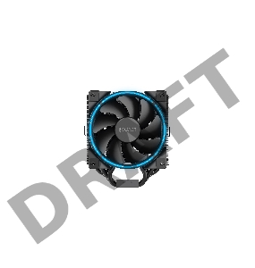 Кулер PCCooler GI-H58UB CORONA B LGA2066/2011/1366/115X/775/AM4/3/3+/AM2/2+/FM1/2/2+ (10 шт/кор, TDP 240W, 120mm PWM SilentPro Blue LED FAN, 5 тепловых трубок 8мм, 1000-1800RPM, 26,5dBa)