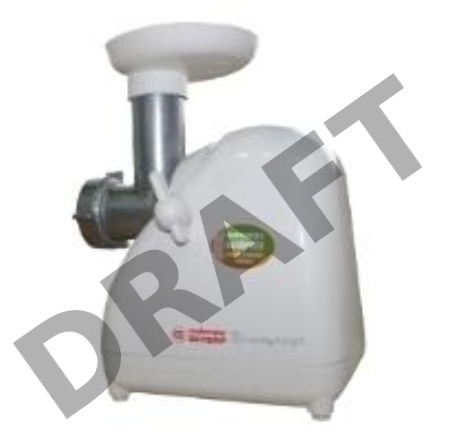 Мясорубка Белвар Помощница КЭМ-П2У 302-09, 1500Вт, насадка для теста, колбас, шинковка, соковыжималка реверс