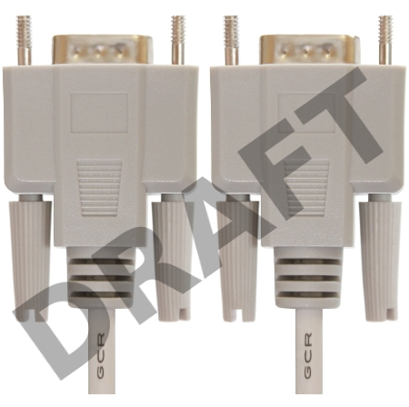 Greenconnect Кабель 0-модемный COM RS-232 линковочный 5 m GCR-DB901-5m 9F AF / 9F AF, пакет