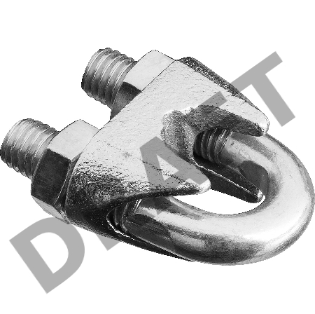 STAYER Зажим троса DIN 741, 3мм, 100 шт, оцинкованный, 30535-03