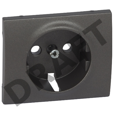 Лиц. панель д/роз. 2К+З, dark bronze