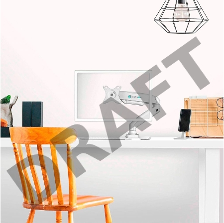 Кронштейн (держатель) ONKRON G80 для монитора 13