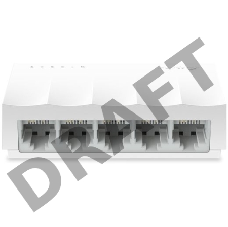 Коммутатор роутер TP-Link LS1005, 5 портов Ethernet 100 Мбит/с