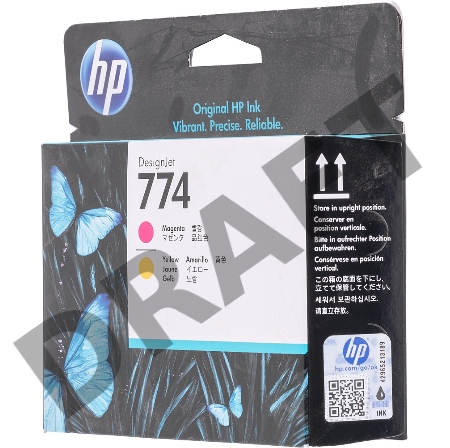 Печатающая головка HP 774 Magenta/Yellow Printhead для HP DesignJet Z6810  series/ Z6610 60