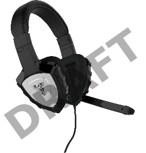 Наушники QUMO Champion GHS 0001, стерео, интерфейс 3,5 Jack, с микрофоном [21699]