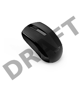 Мышь беспроводная Genius ECO-8100 черная (Black), 2.4GHz, BlueEye 800-1600 dpi, аккумулятор NiMH new package