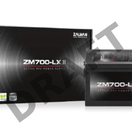 Блок питания Zalman ZM700-LX II (ATX 2.3, 700W, Active PFC, 120mm fan) Retail