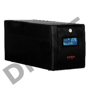 Источник бесперебойного питания ExeGate EP212520RUS Power Smart ULB-1500 LCD<1500VA, Black, 4 евророзетки, USB>